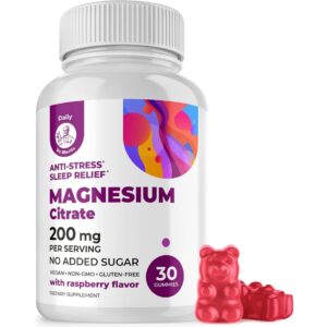 Dr. Moritz Magnesium Citrate with raspberry flavor.