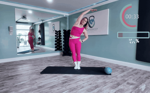 Standing Side Body Reach Lymphatic Drainage Exercises YouTube