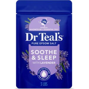 Dr. Teal's Epsom salts for post Pilates recovery.