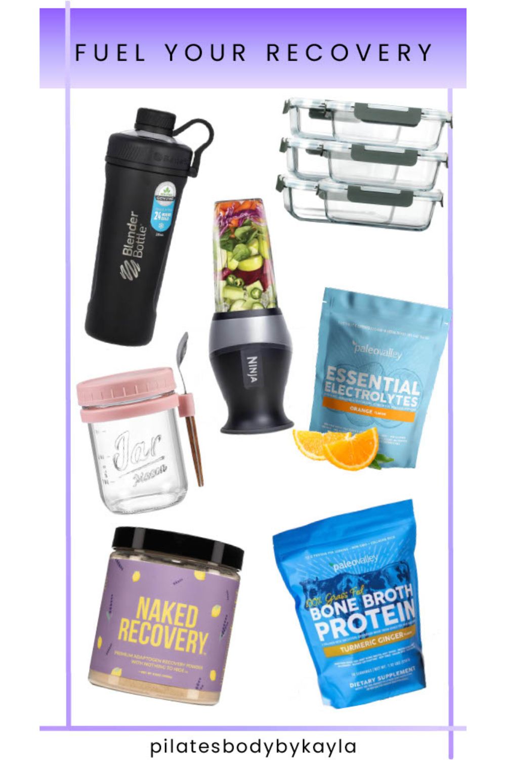 Fuel Your Recovery Collage