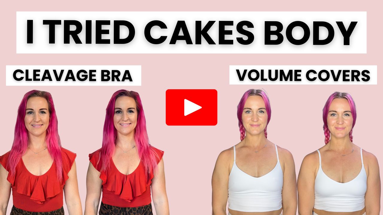 CAKES Sticky Bra YouTube Thumbnail