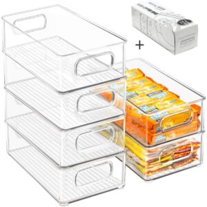 Clear refrigerator bins for fridge reset