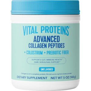 Vital Proteins Advanced Collagen + Colostrum + Prebiotic Fiber