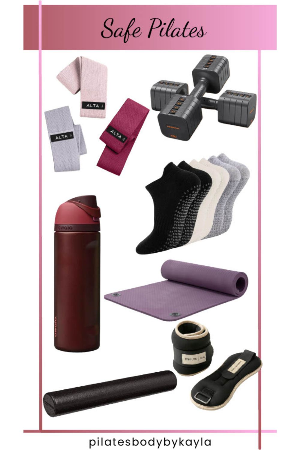 The best products for a safe Pilates practice