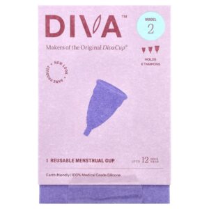 Diva Cup reusable menstrual cup for period care