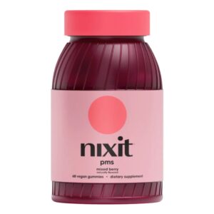 Nixit PMS Gummies for menstrual cycle and PMS support