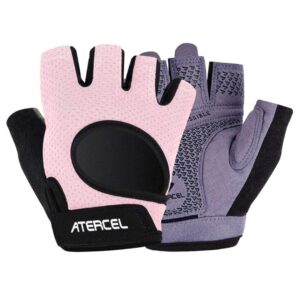 Weight lifting gloves for added grip and hand protection during dumbbell workouts